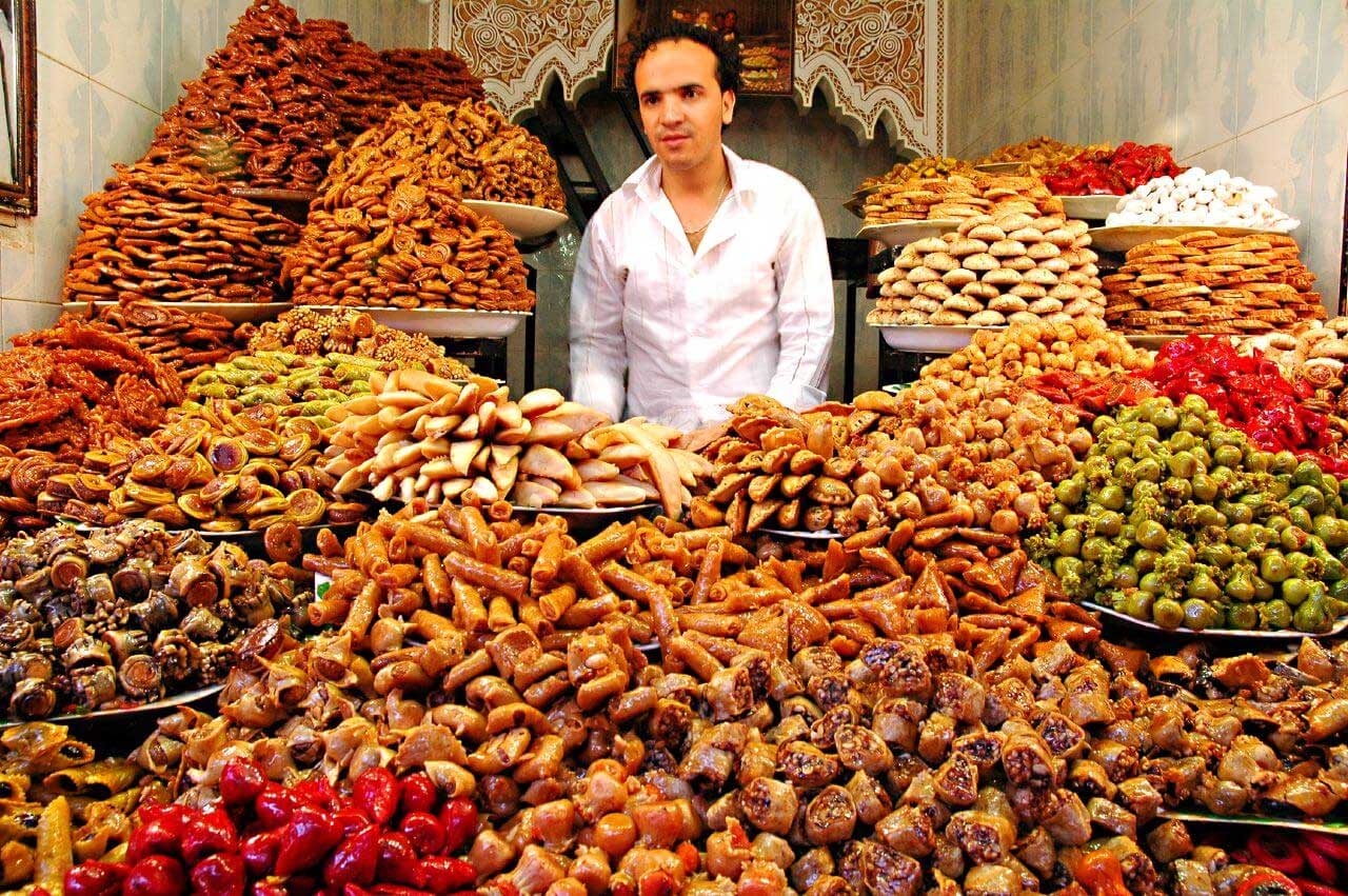 Moroccan Souks for cookies and candy