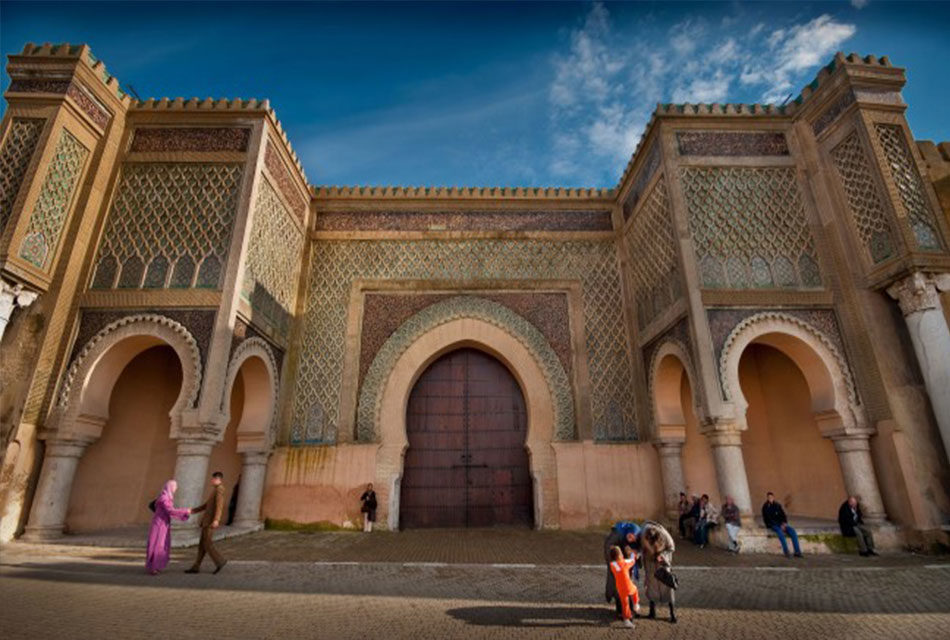 Meknes , Attractive places in the historical city of morocco