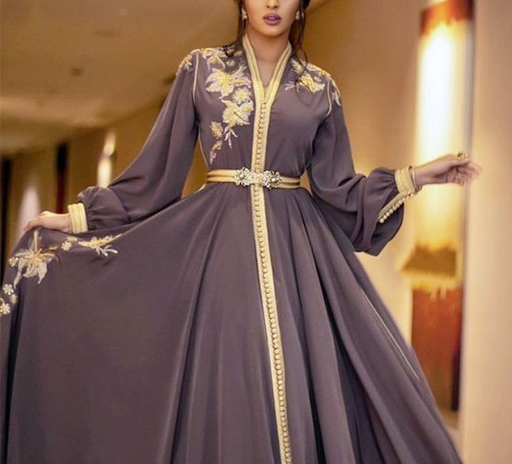 Traditional moroccan outlet kaftan