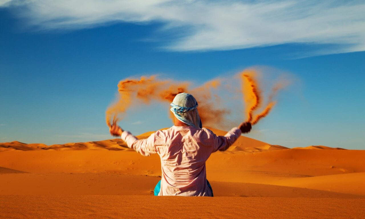 OVERNIGHT CAMEL TREK MERZOUGA DESERT